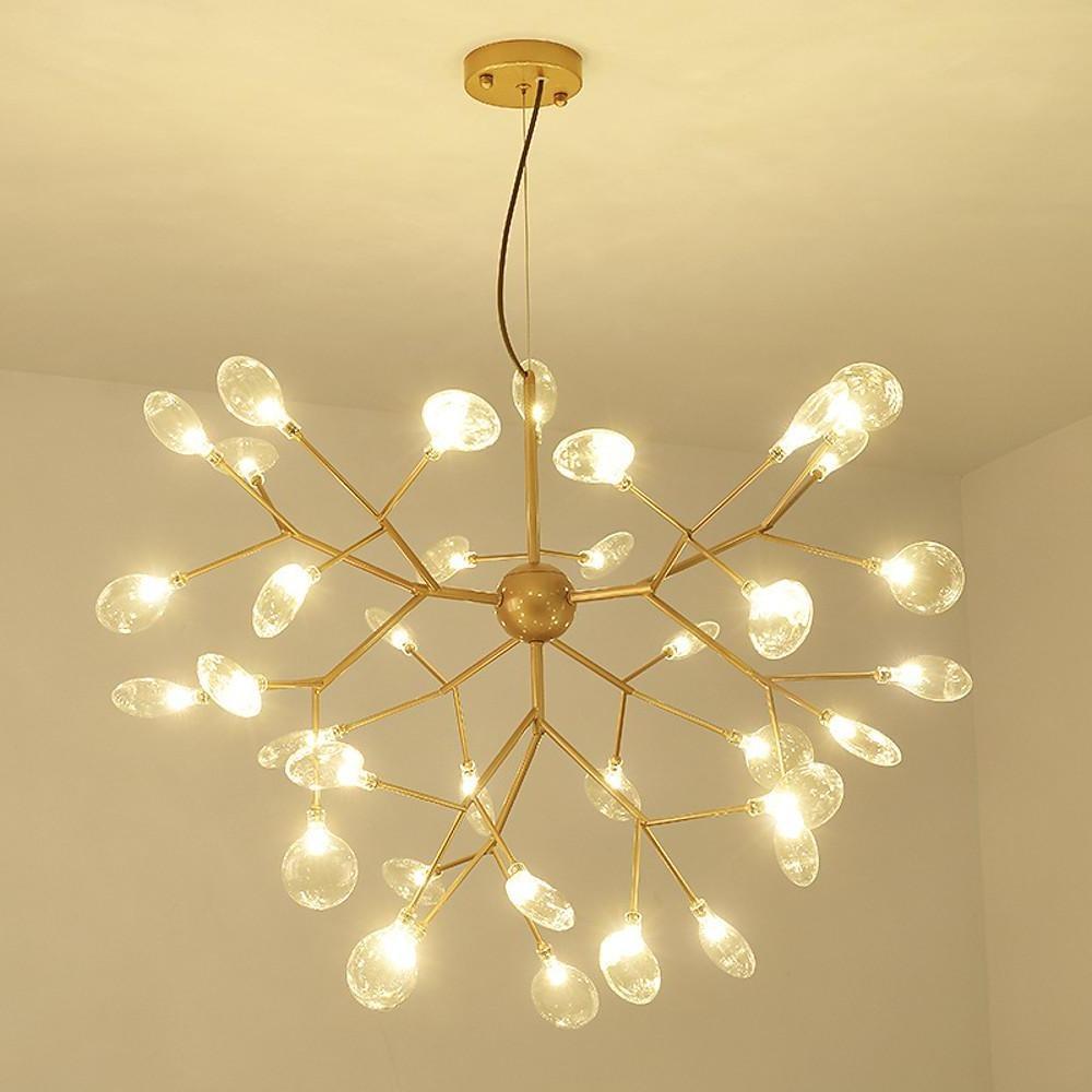 36-Light LED Sputnik Chandelier – Modern Cluster Design