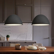 Artistic Dome Pendant Light Modern Metal Resin Ceiling Fixture