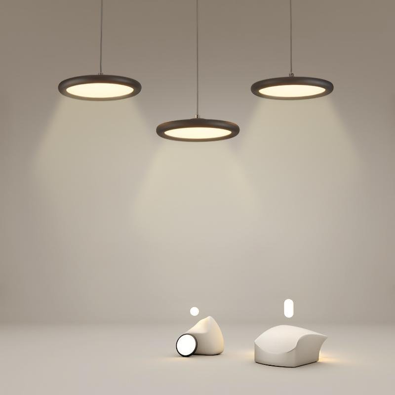 Geometric 3-Light Pendant | Modern Aluminum LED Ceiling Light