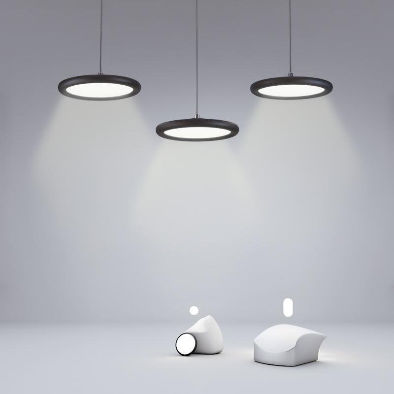 Geometric 3-Light Pendant | Modern Aluminum LED Ceiling Light