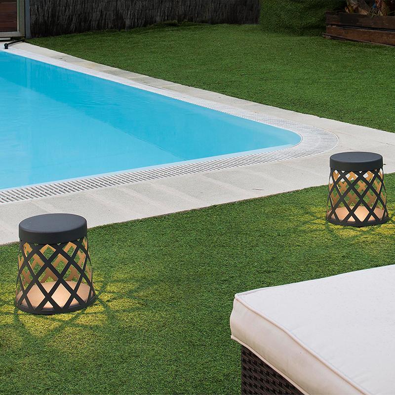 Modern Aluminum LED Outdoor Lantern Lawn Light - Waterproof IP54