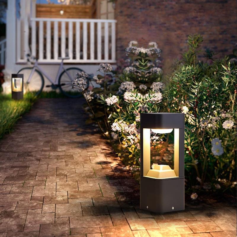 Modern Aluminum LED Pathway Lights Waterproof Outdoor Landscape