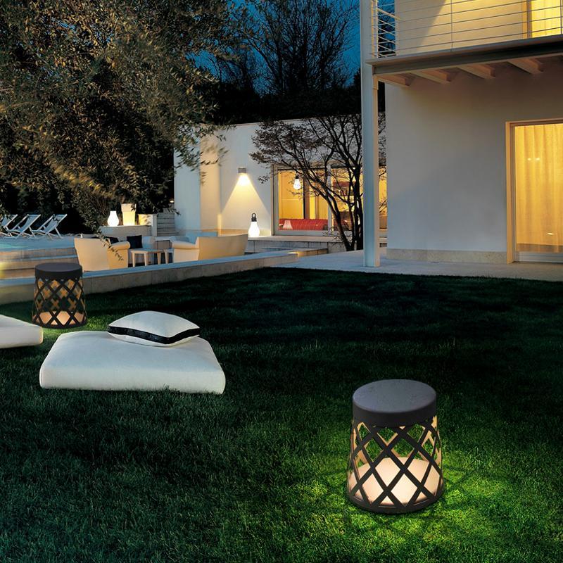Modern Aluminum LED Outdoor Lantern Lawn Light - Waterproof IP54