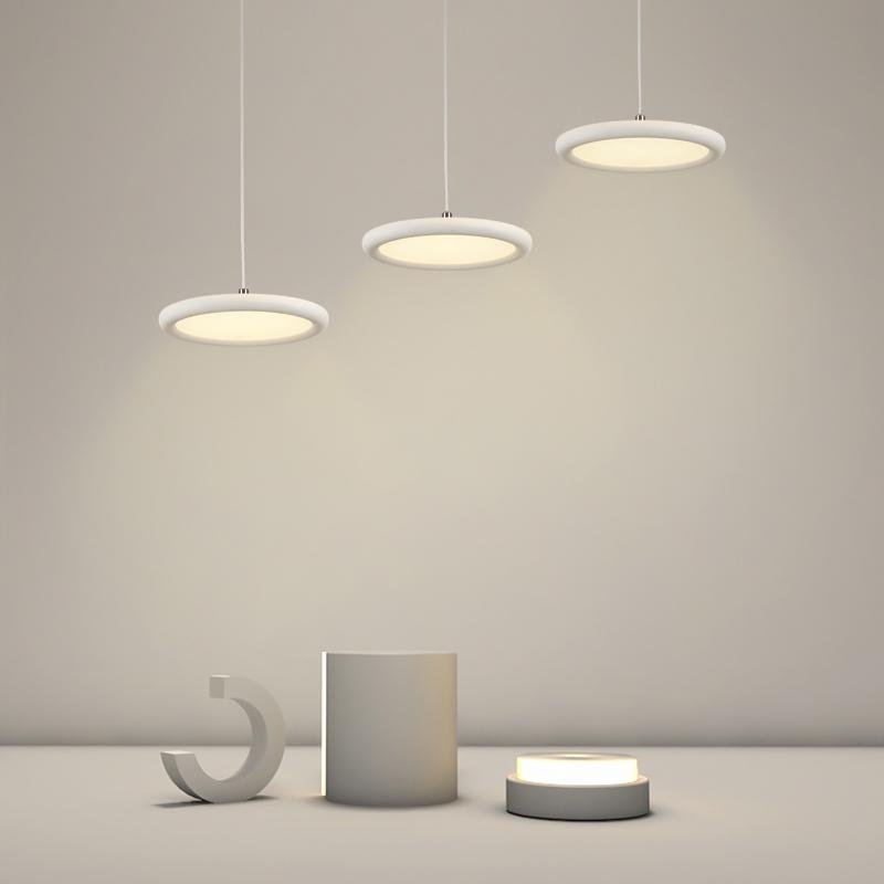 Geometric 3-Light Pendant | Modern Aluminum LED Ceiling Light