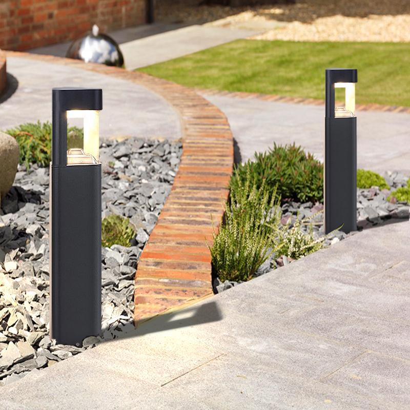 Modern Aluminum LED Pathway Lights Waterproof Outdoor Landscape