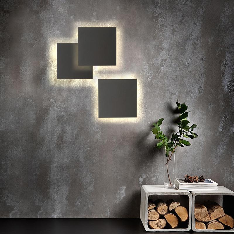 Modern LED Outdoor Wall Light - Waterproof Aluminum Square & Round