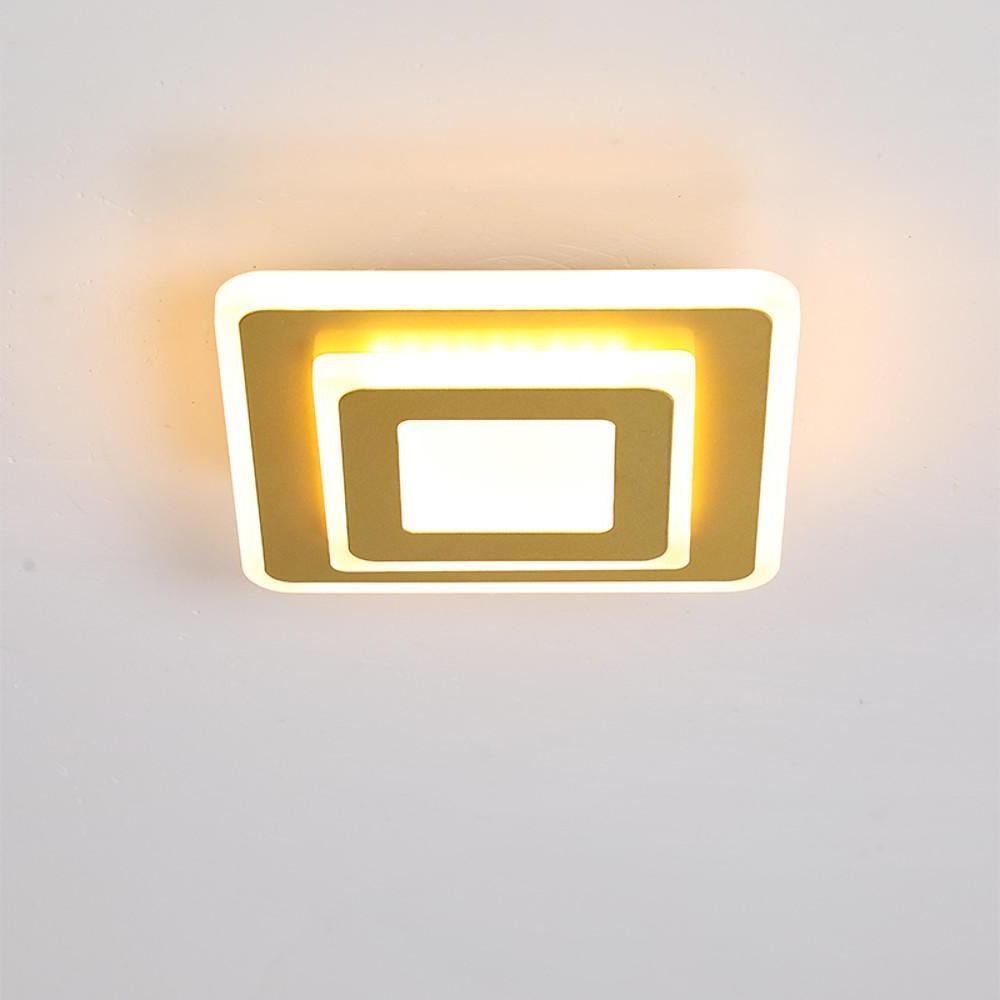 Multi Square LED Flush Mount Ceiling Light for Hallway & Entryway