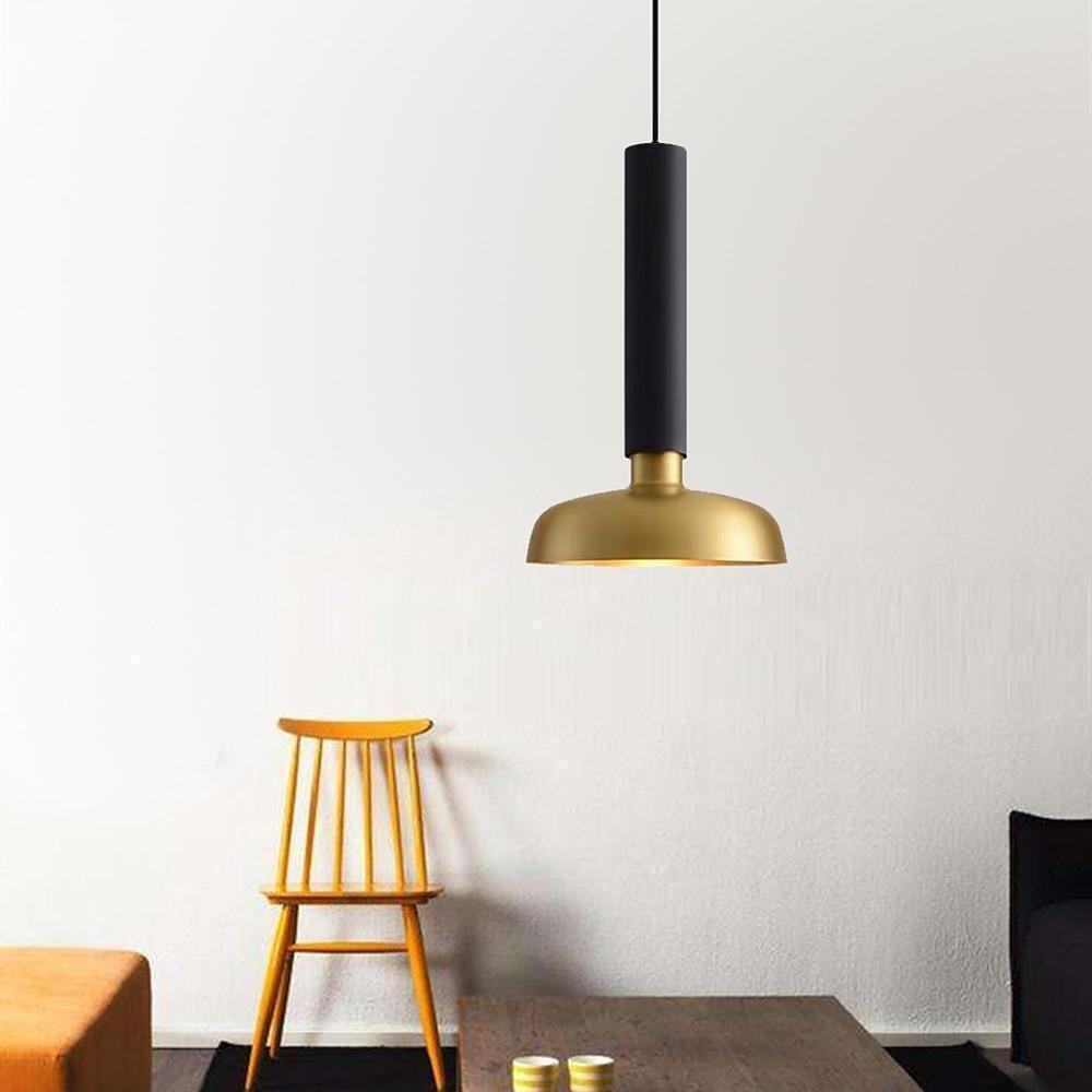 Elongated Island Pendant Light Industrial Metal Ceiling Fixture