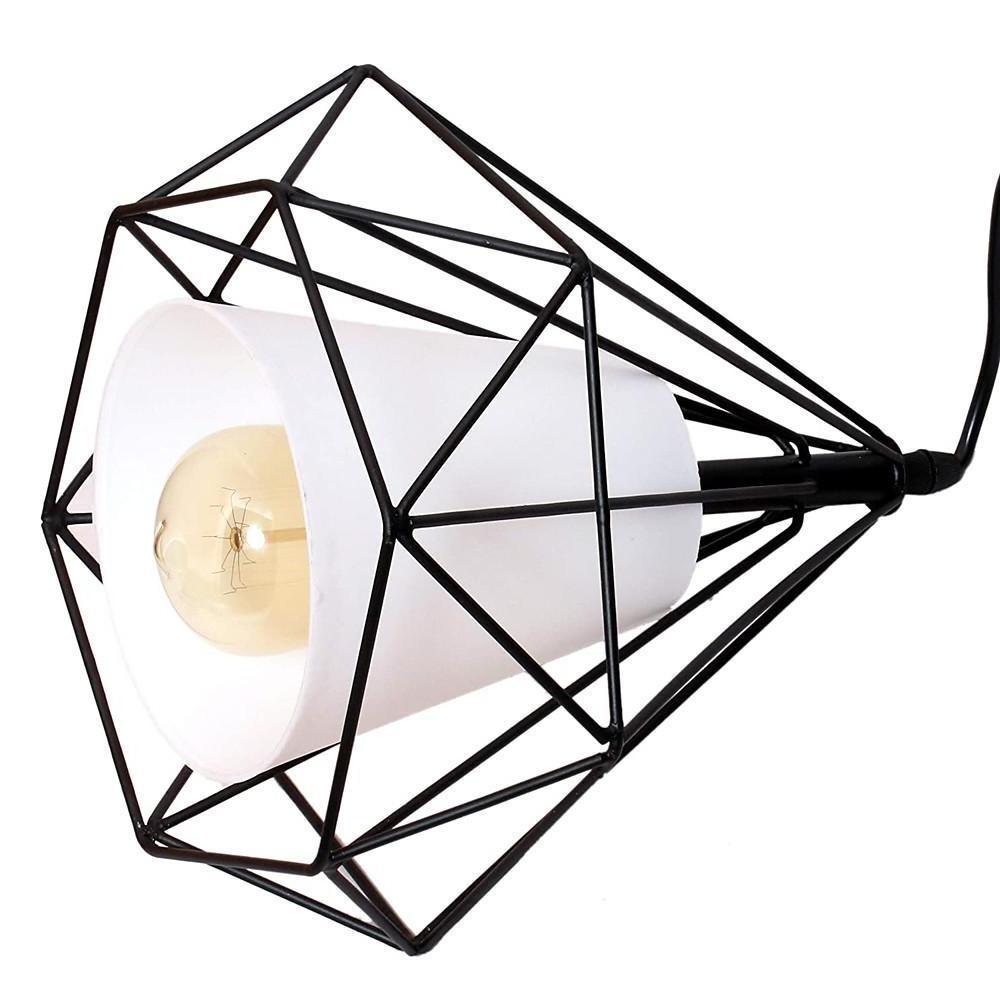 Modern Geometric Pendant Light - 3-Tier Metal Cluster Ceiling Fixture