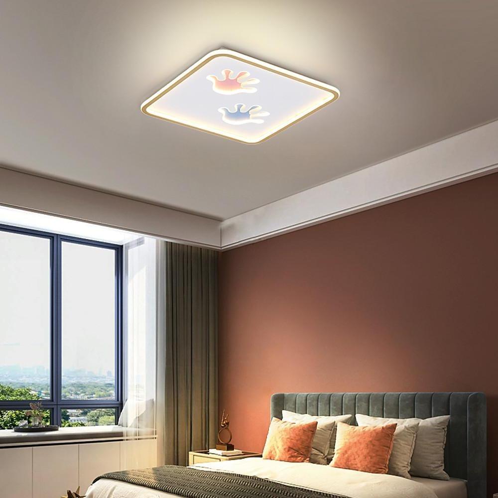 Nordic Playful Hands LED Flush Mount Ceiling Light for Kids Room
