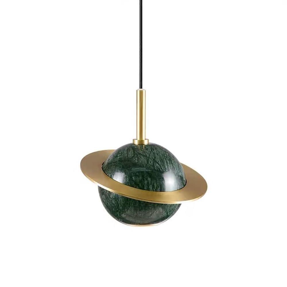 Globe LED Modern Pendant Light Metal Sphere Hanging Lamp