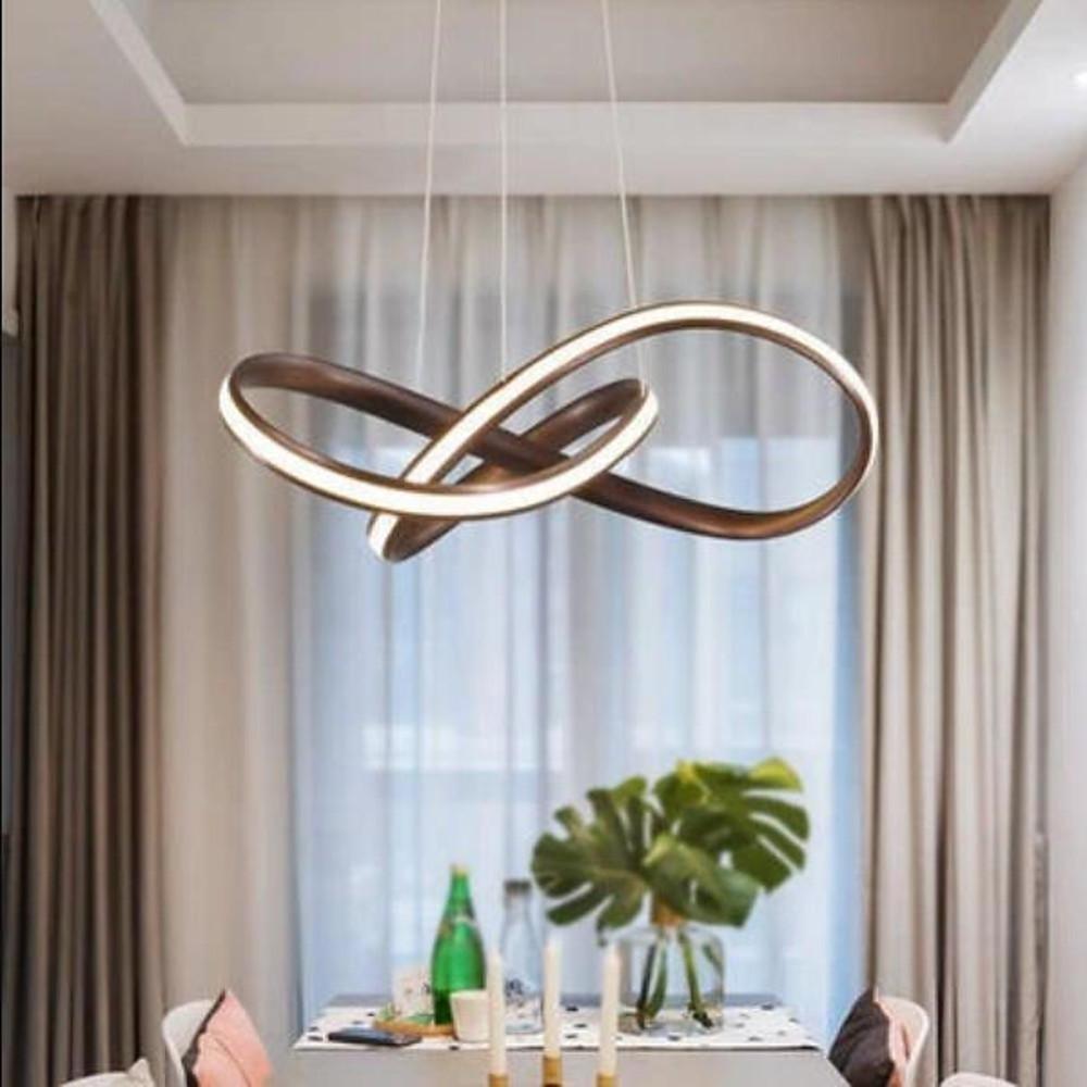 Infinity Ring Pendant Light - Modern LED Ceiling Light
