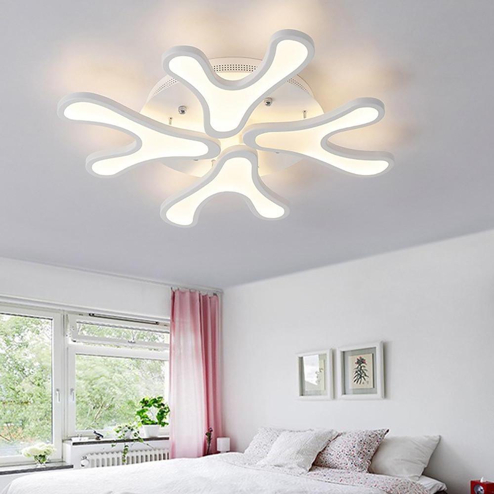 Nordic Flower Dimmable LED Flush Mount Ceiling Light