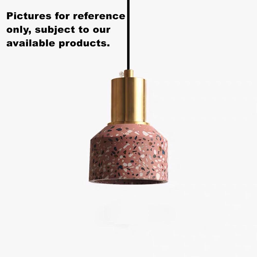 Modern Industrial Metal Pendant Light - Round Shade Design