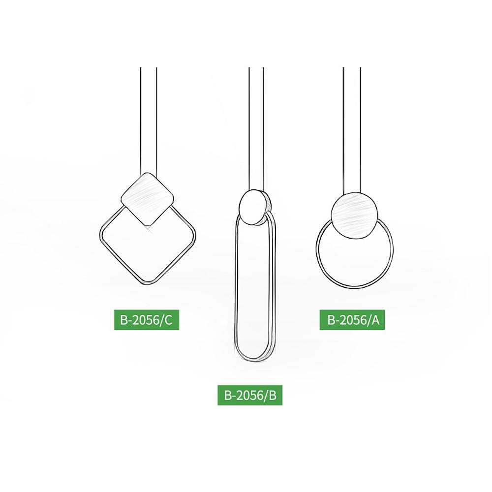 Geometric Dimmable LED Pendant Light – Modern Aluminum Hanging Lamp