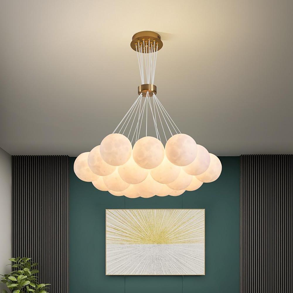 Modern Cluster Globe Pendant Light with Glass Shades