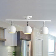 3-Light Metal Semi Flush Mount Ceiling Light – Modern Downlight