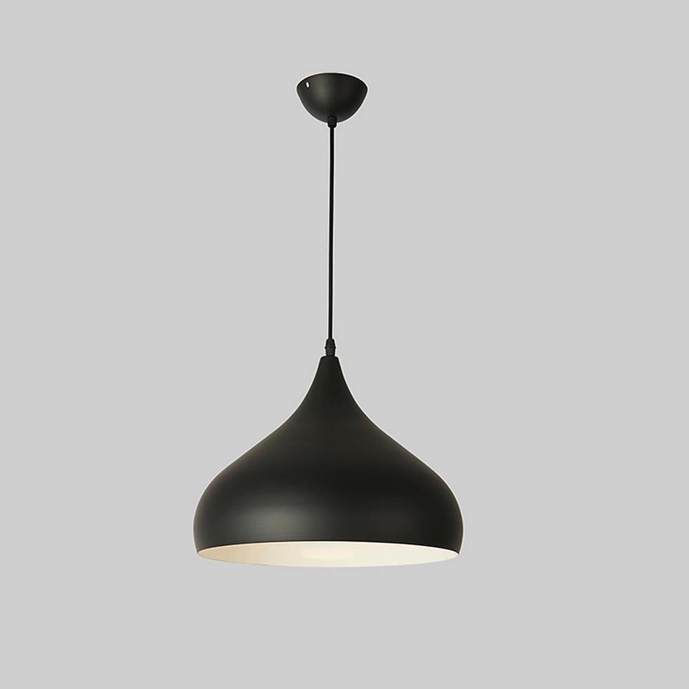 9-Inch Metal Dome Pendant Light - Modern Downlight Fixture