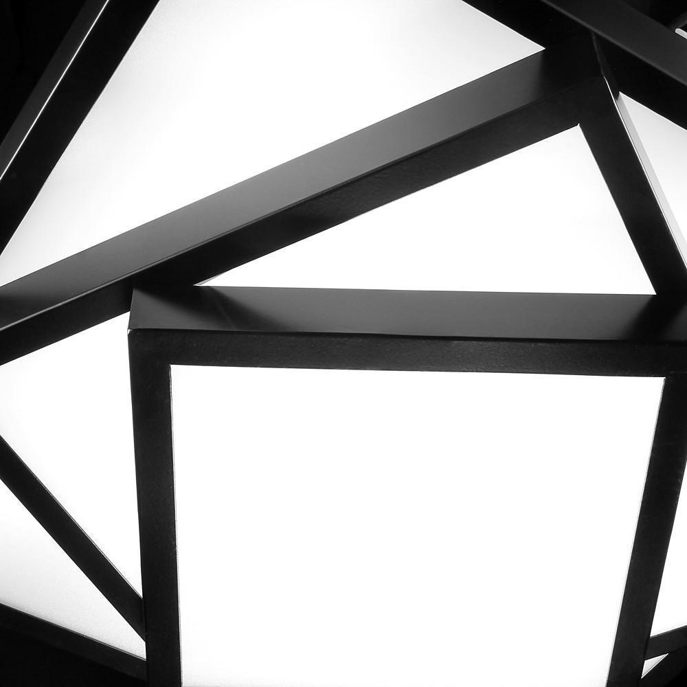 Overlapping Square Dimmable LED Flush Mount Ceiling Light