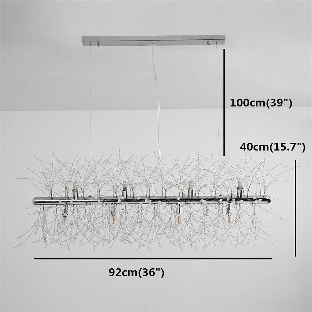 Crystal LED Modern Chandelier Ambient Pendant Light