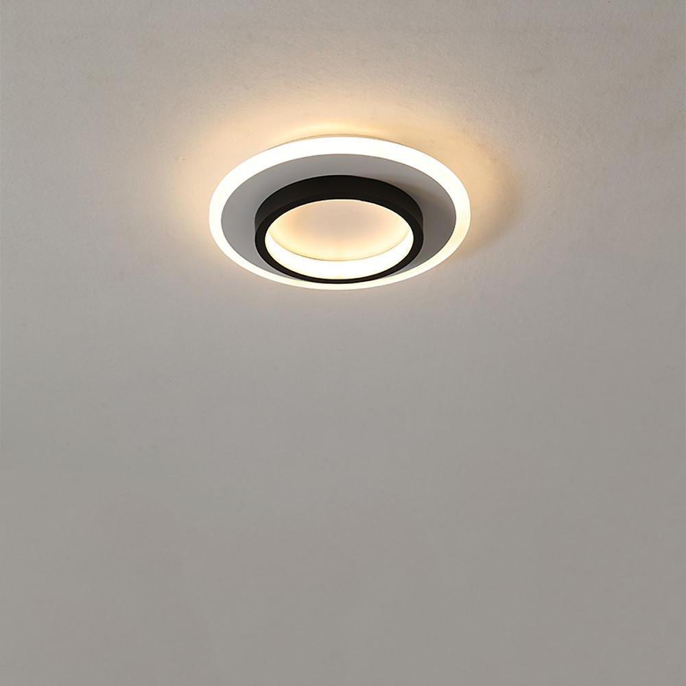 Modern LED Ring Ceiling Light | 3-Layer Flush Mount Fixture