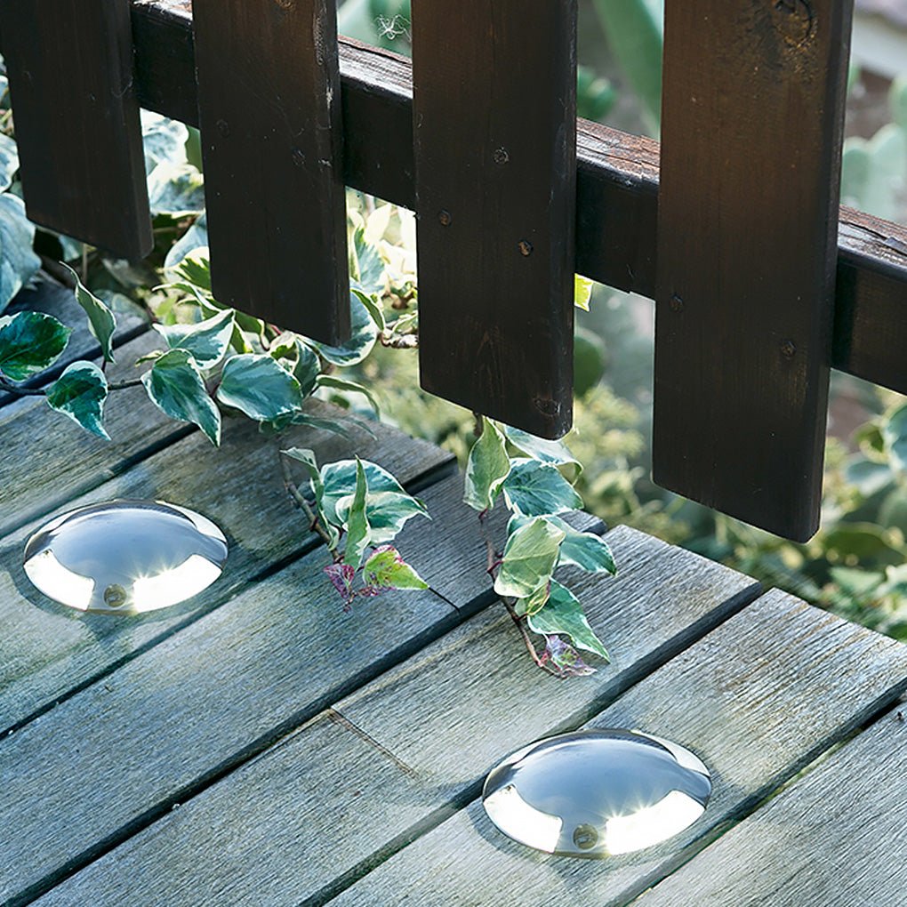 Modern Recessed LED Step Light – Waterproof Aluminum Deck Light