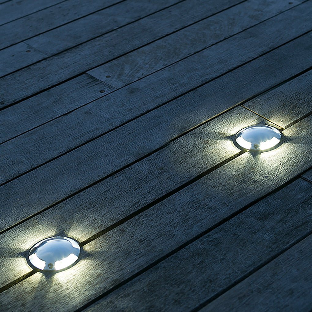 Modern Recessed LED Step Light – Waterproof Aluminum Deck Light