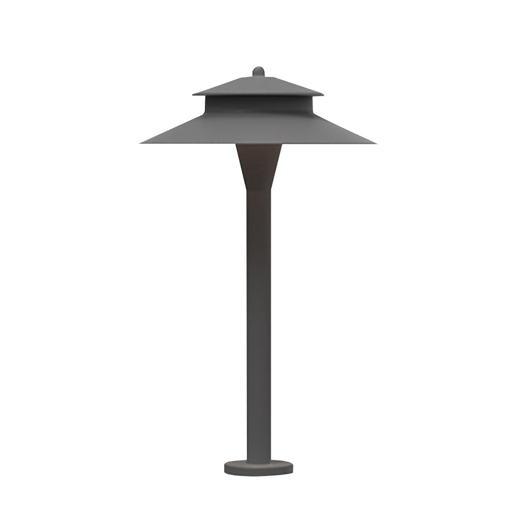 Industrial Hat-Top LED Pathway Light 5W Aluminum Outdoor Lawn Lamp