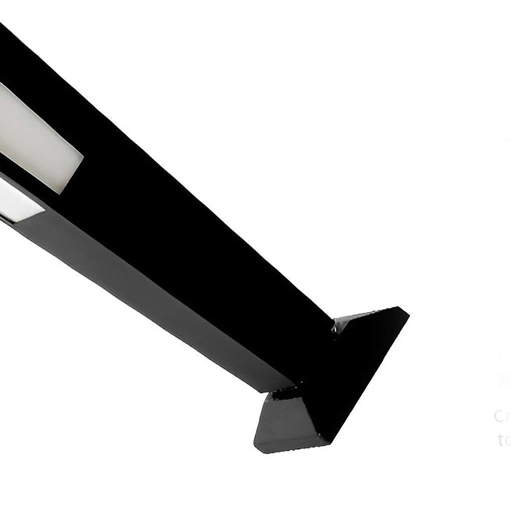 Modern Stainless Steel Outdoor Post Light with Marble Shade