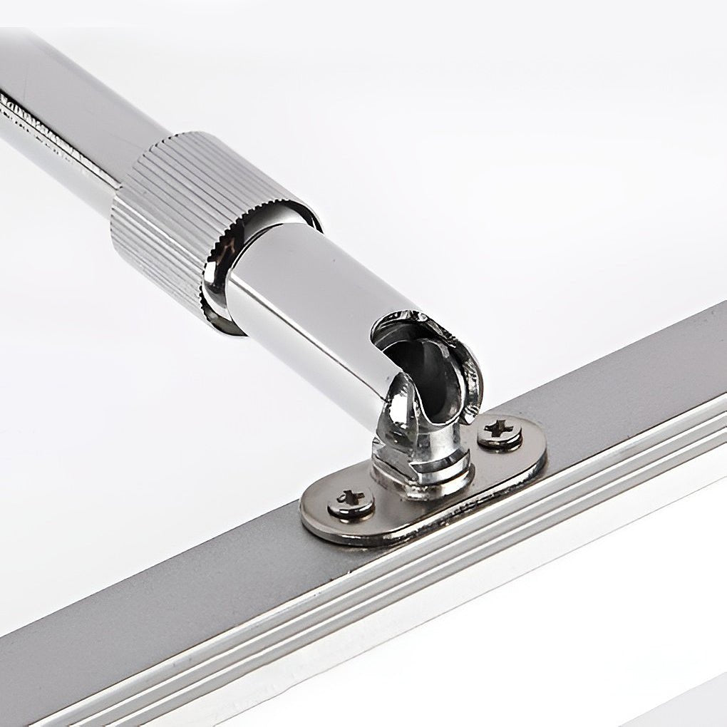 Retractable Vanity Light with Adjustable Acrylic Bar