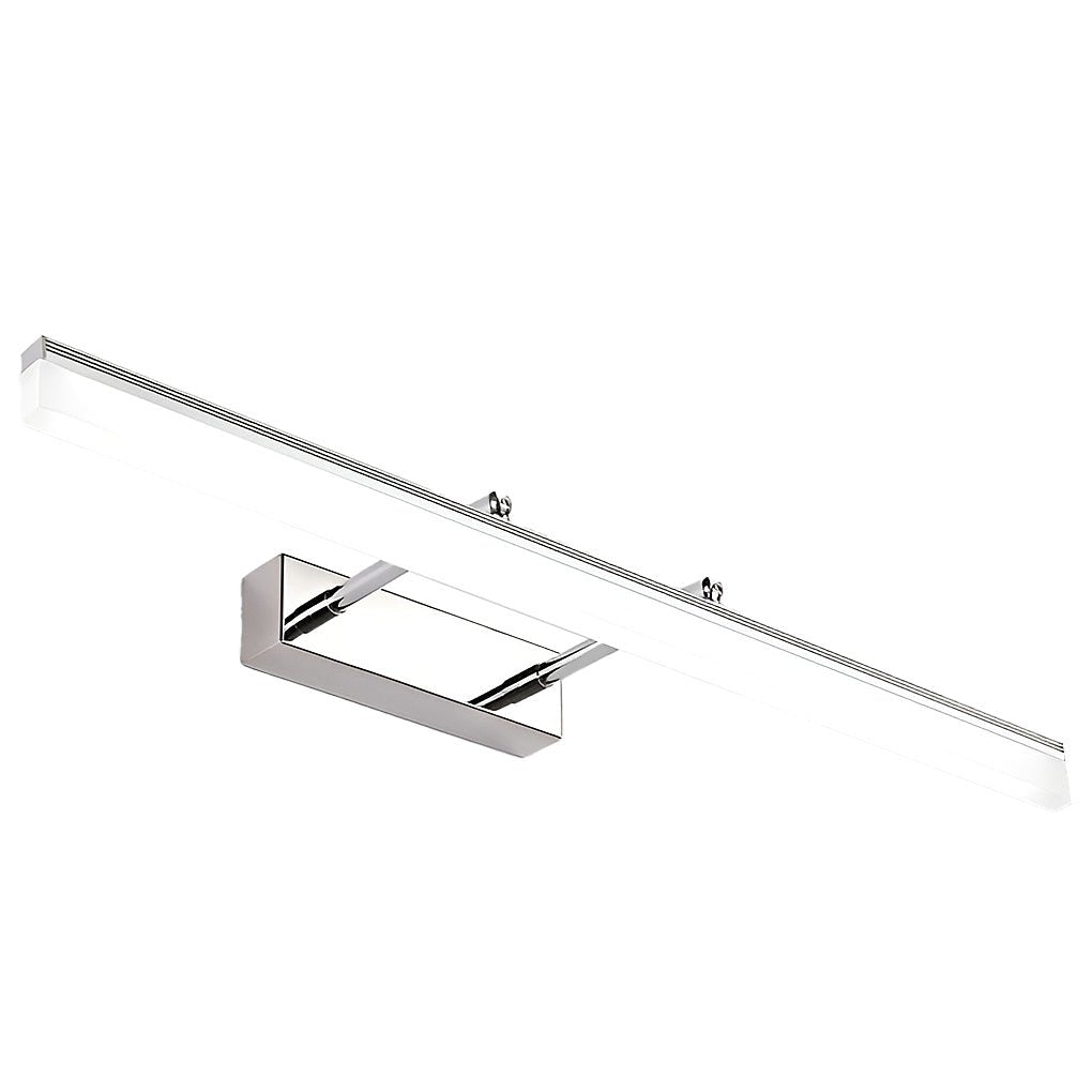 Retractable Vanity Light with Adjustable Acrylic Bar