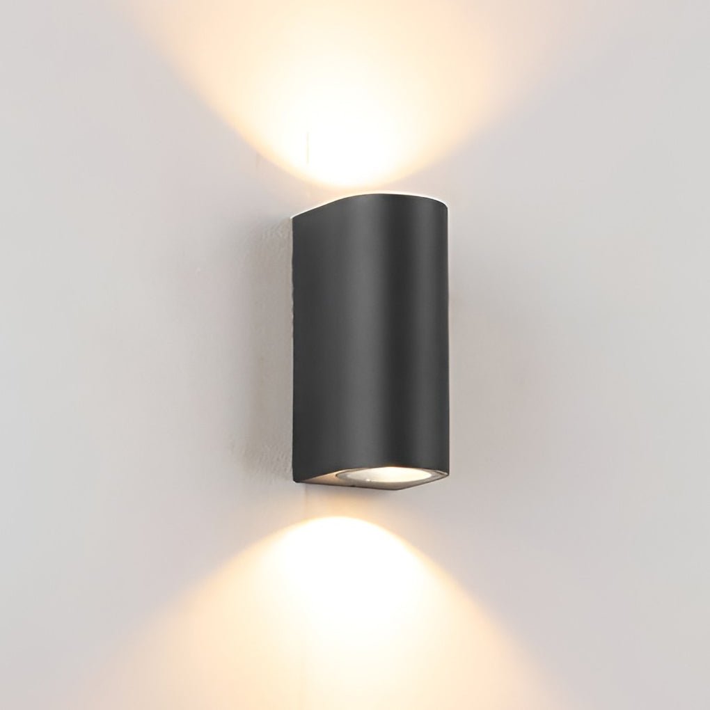 LED Up Down Outdoor Wall Light - Modern Aluminum Sconce