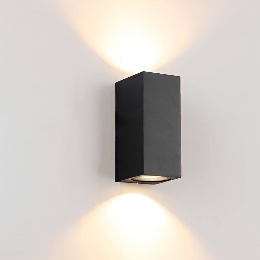 LED Up Down Outdoor Wall Light - Modern Aluminum Sconce