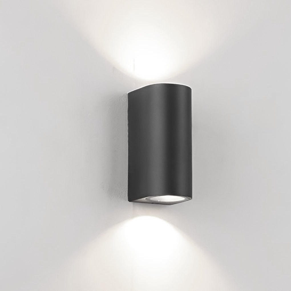 LED Up Down Outdoor Wall Light - Modern Aluminum Sconce