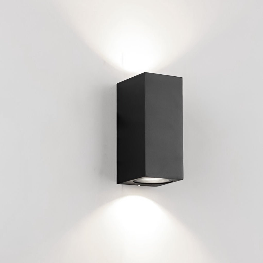 LED Up Down Outdoor Wall Light - Modern Aluminum Sconce