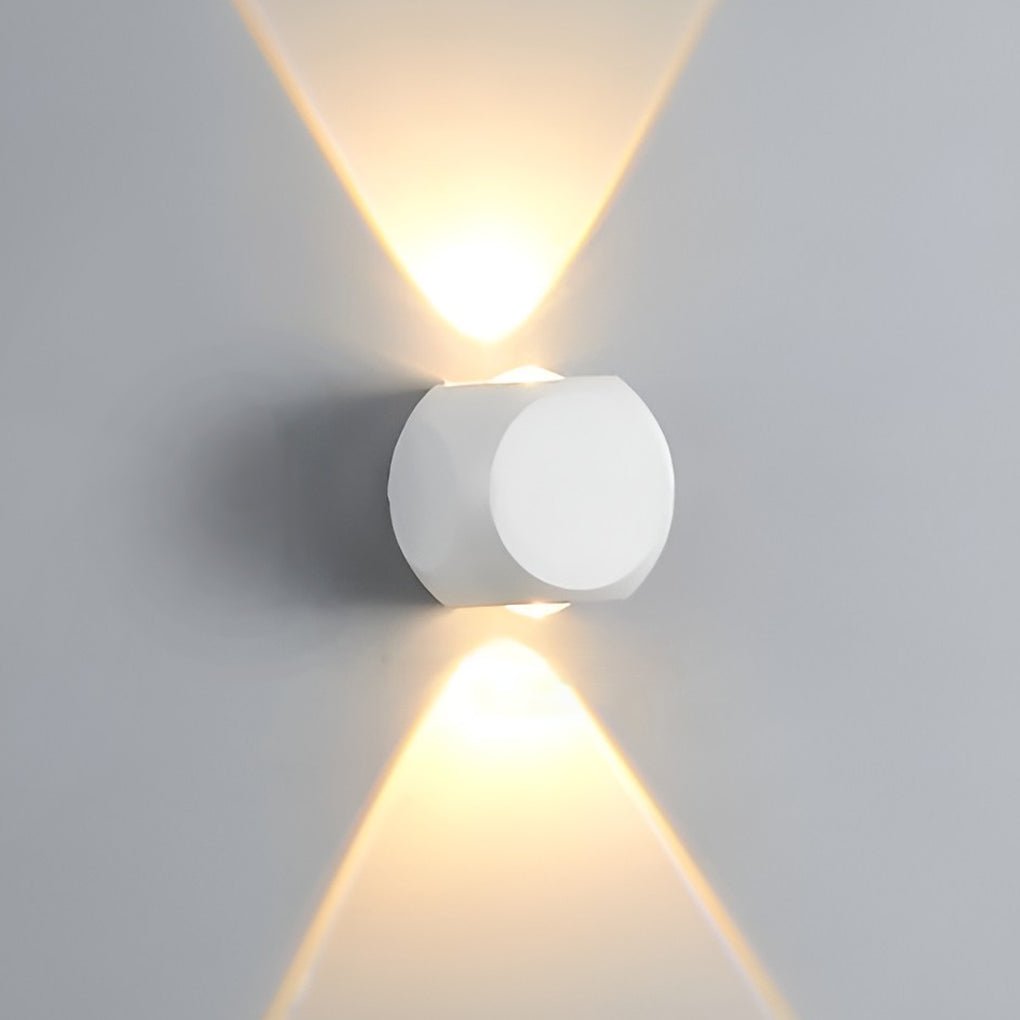 Modern Up Down Wall Light Outdoor Aluminum Waterproof Sconce