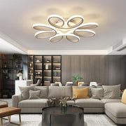 Flower Shaped Dimmable LED Ceiling Light Modern Flush Mount