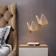 Butterfly Pendant Light – Modern Nordic Metal & Acrylic Ceiling Lamp