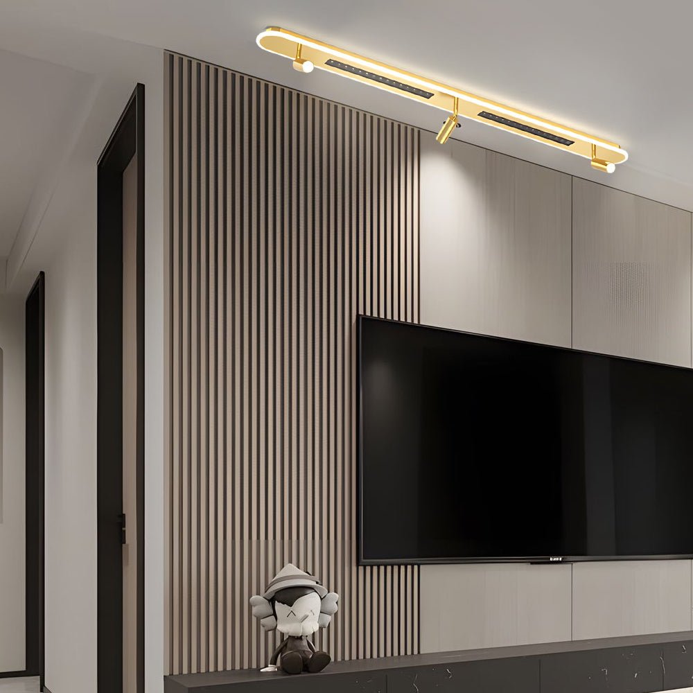 Modern Aluminum Adjustable Spotlight Ceiling Light with 3-Step Dimming