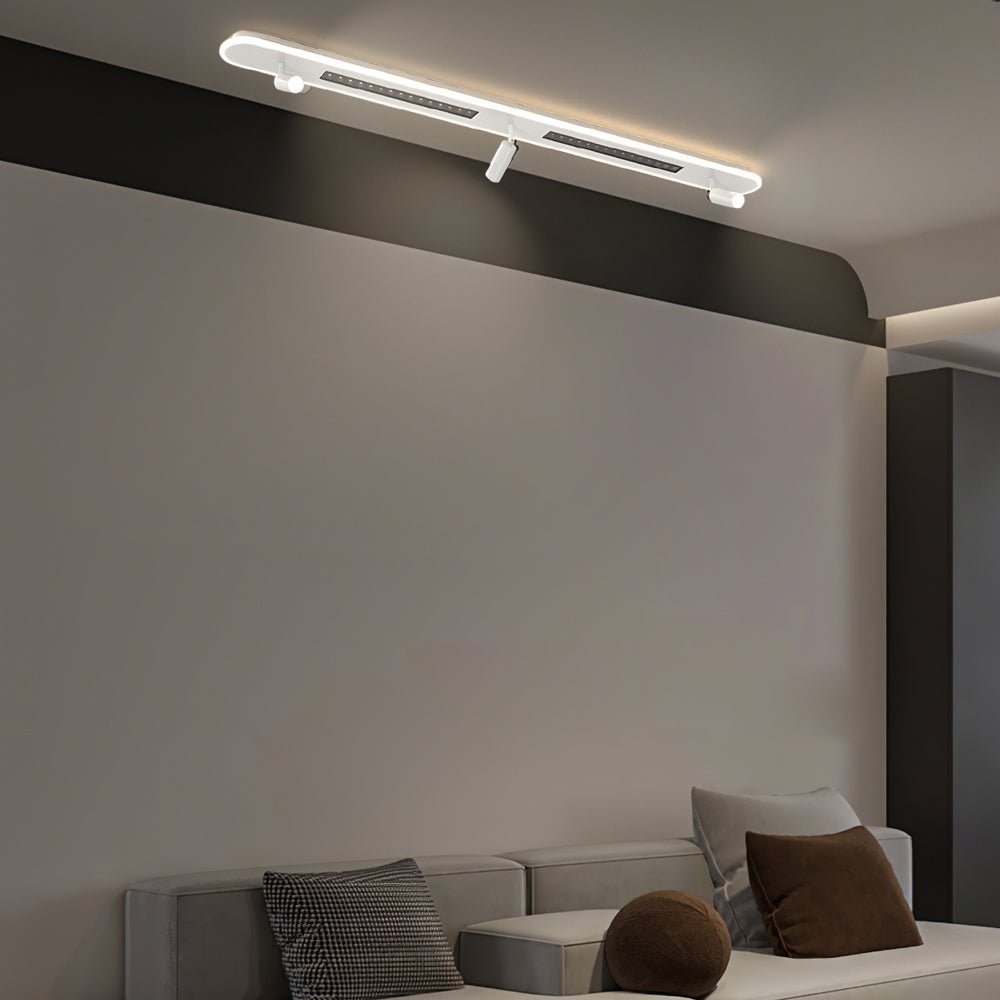 Modern Aluminum Adjustable Spotlight Ceiling Light with 3-Step Dimming