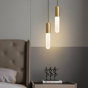 Modern Copper Acrylic Pendant Light with 3-Step Dimming