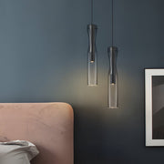 Glass Copper Modern Pendant Light 3-Step Dimming LED 3W