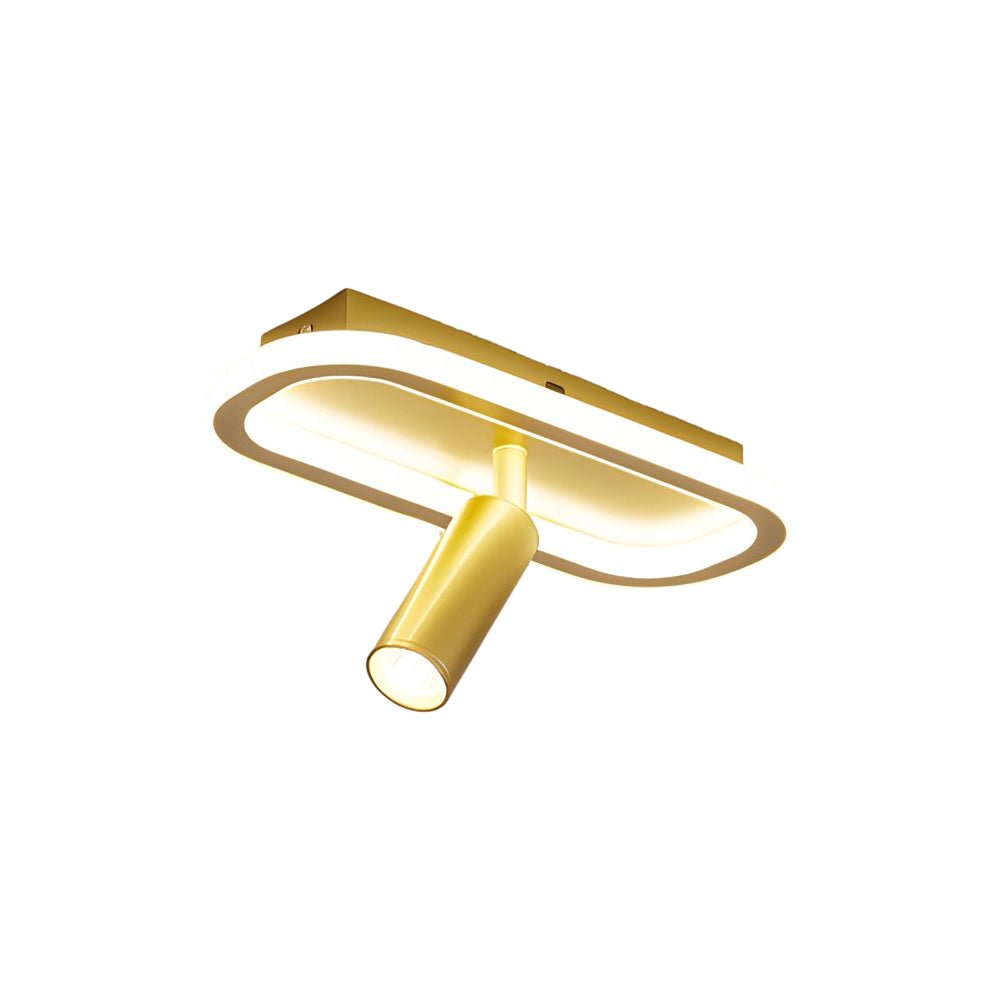 Modern Rectangular LED Spotlight Ceiling Light with 3-Step Dimming