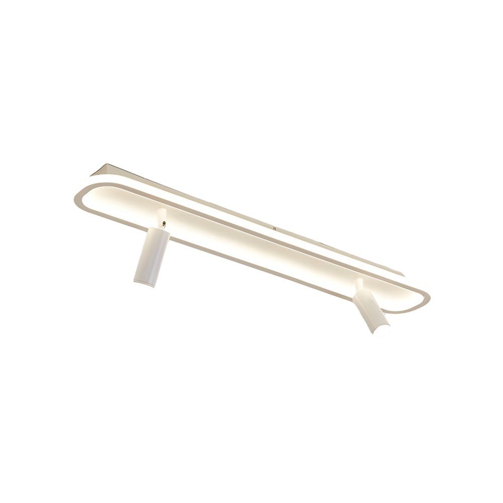 Modern Rectangular LED Spotlight Ceiling Light with 3-Step Dimming