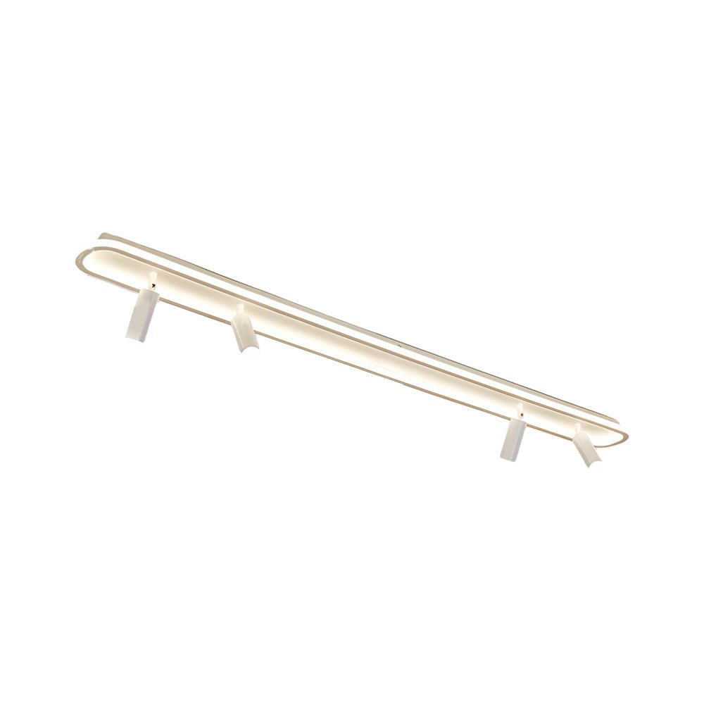 Modern Rectangular LED Spotlight Ceiling Light with 3-Step Dimming