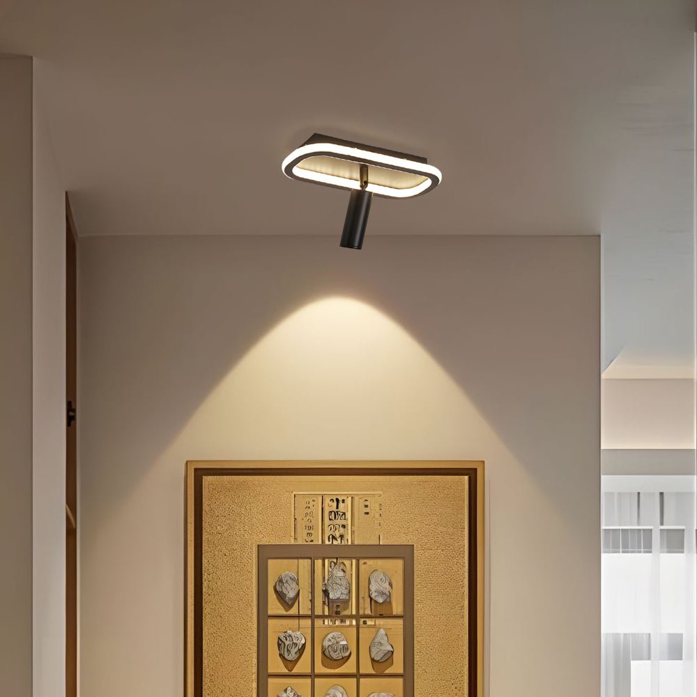 Modern Rectangular LED Spotlight Ceiling Light with 3-Step Dimming