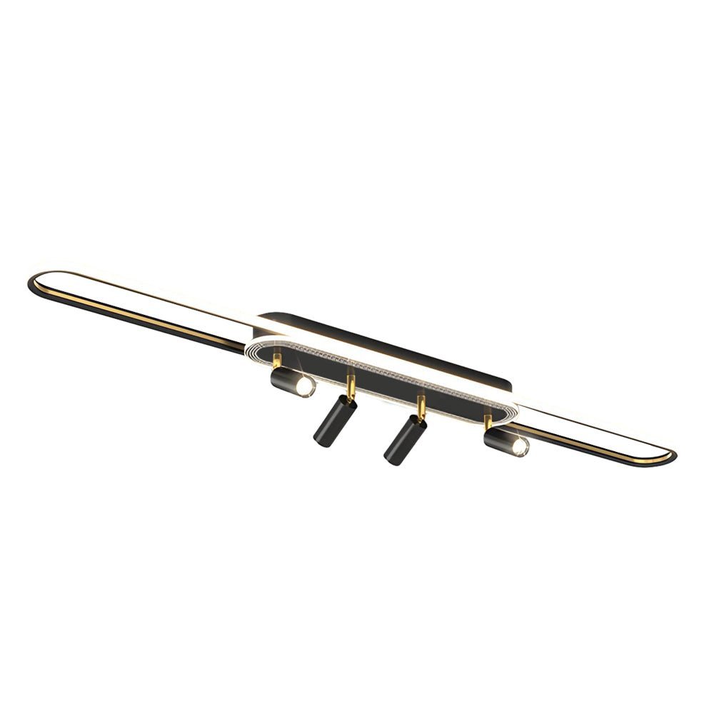 Modern Adjustable Spotlight Ceiling Light with Three-Step Dimming