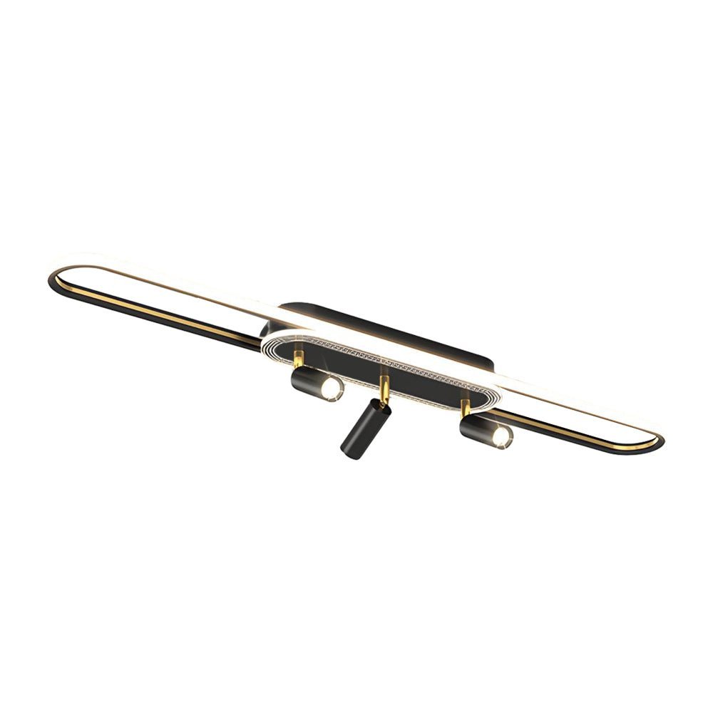 Modern Adjustable Spotlight Ceiling Light with Three-Step Dimming