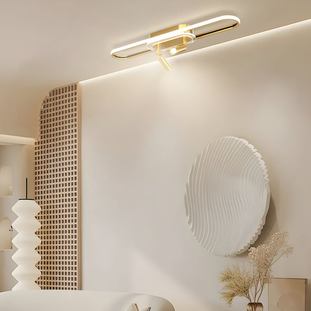 Modern Adjustable Spotlight Ceiling Light with Three-Step Dimming