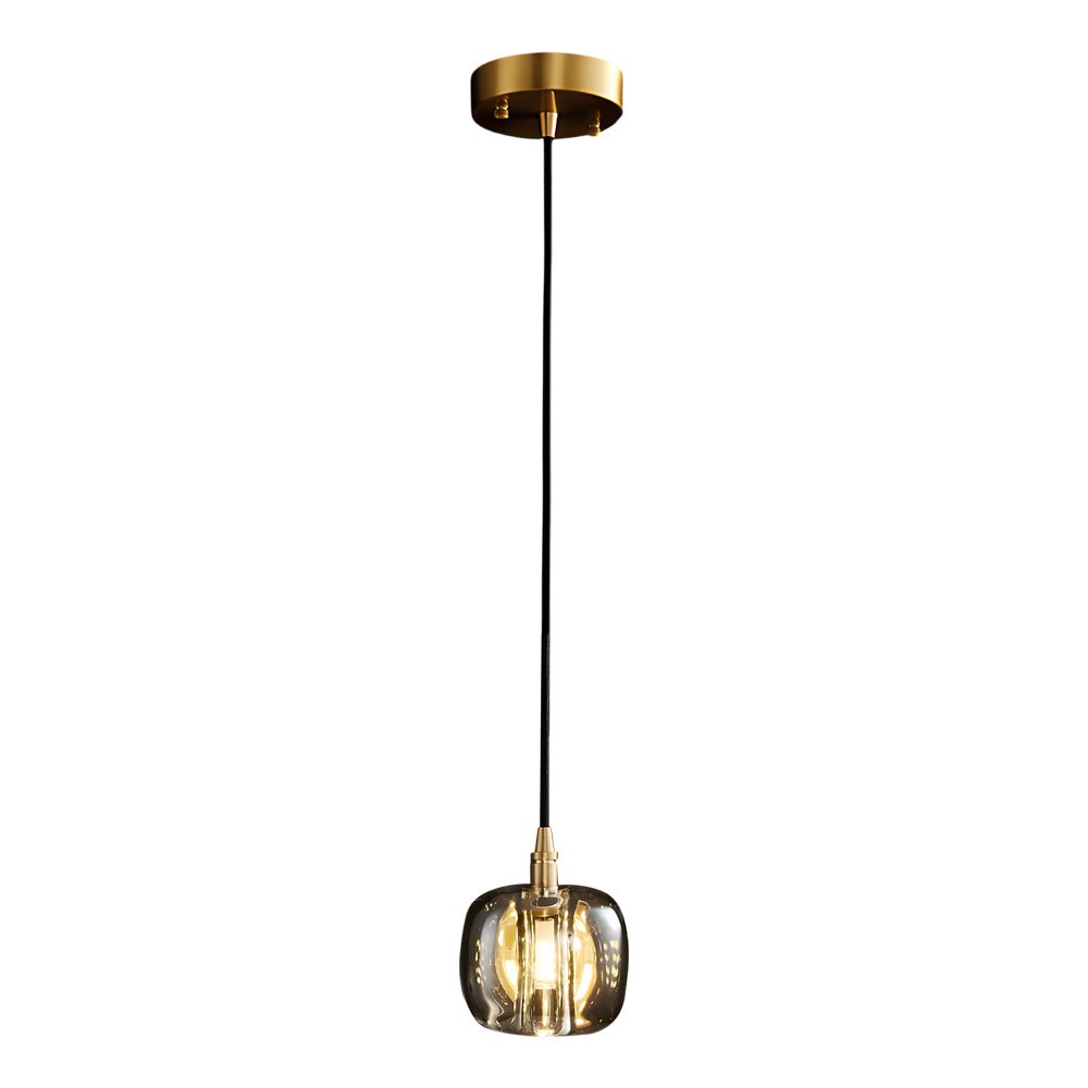 Spiral Crystal Cube Pendant Light Dimmable Chandelier Staircase